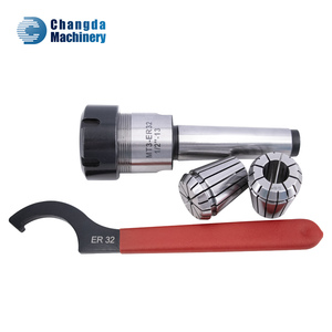 Nuevo Juego de 18 Piezas de Mandril Portaherramientas ER32 MT3 para Fresadora de Acero, Componentes Centrales de Material Plástico - Industria del Motor y Rodamientos - Product Image 4