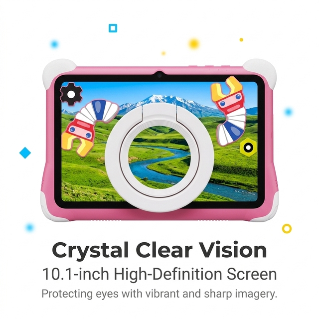 Yifang 10.1" Children's Tablet Allwinner A523 Octa-core 3GB RAM 32GB ROM 800*1280 Resolution with One-year Warranty Android 14