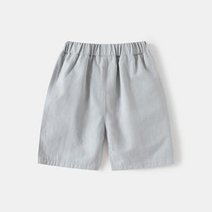 2025 été garçons Shorts décontracté mi-long Style coréen pantalon avec dessin animé brodé enfants bébé tenue décontracté en gros - Product Image 3