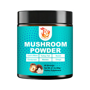 Polvo de Hongos Naturales Personalizado con Mezcla de Extracto de Cuerpo Fructífero de Hongo, Apoyo Cognitivo y Mejora de la Concentración y la Memoria - Product Image 1