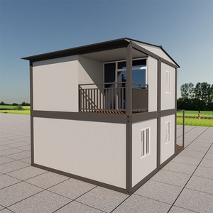 บ้านสำเร็จรูปแบบโมดูลาร์ ดีไซน์หรูหราทันสมัย สร้างจากตู้คอนเทนเนอร์  4 ห้องนอน 2 ชั้น ใช้เป็นร้านค้าได้ - Product Image 2