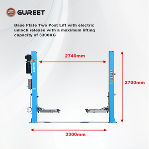 HuaTong Personnalisé Pont élévateur automobile électrique 3,5T à déverrouillage automatique 2 colonnes - Product Image 2
