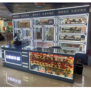 Présentoir de boutique de cadeaux à griffes au détail Magasin de poupées jouet personnalisé Boutique Meubles Éclairage LED Vitrine de magasin de figurines d'<span class=keywords><strong>action</strong></span> - Product Image 1