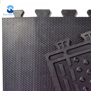 Hoch dichte Schwamm Milchkuh Stall Stabile Gummi matte Rinder Komfortable Schaum bett matte Robuste zwei schicht ige Gummi kuh matratze - Product Image 1