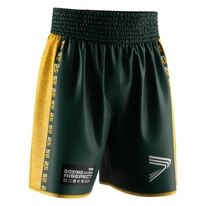 Pantalones Cortos de Boxeo Premium para Luchadores, Material Ligero y Transpirable, Costuras Reforzadas, Impresión por Sublimación Sin Límite - Product Image 5