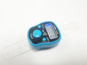 LED Finger Tally Counter digitale elettronico Tasbeeh contatori pista giro portatile Clicker con anello cifre Display regalo - Product Image 2