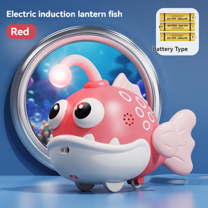 Simulación eléctrica Swing Fish Baby Learning to Crawl Detección inteligente <span class=keywords><strong>de</strong></span> luz y música Clownfish Magic Dancing Toy - Product Image 5