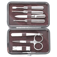 Ovexa Surgical OEM, vente chaude, ensemble de manucure et pédicure professionnel en acier inoxydable de haute qualité pour salon, 10 en 1, coupe-ongles