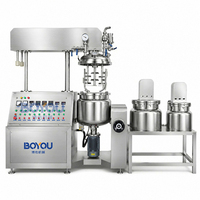 Mélangeur de liquides à vapeur chauffant hydraulique de 100 L pour shampoing