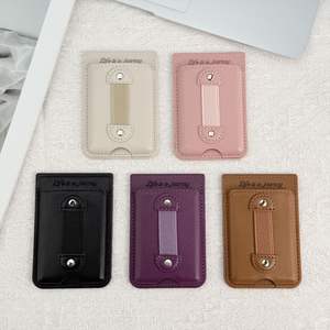 Funda Cartera de Aluminio para iPhone 17/16/15/14/13/12 con Ranuras para Tarjetas y Correa de Muñeca, Antigolpes, Bloqueo RFID, Porta Tarjetas de Crédito - Product Image 3