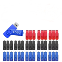 Lot de 50 clés USB 2.0, clé USB 256 Mo, 512 Mo, 1 Go, 2 Go, 4 Go, 8 Go, 16 Go, clé USB 32 Go, clé USB avec logo personnalisé