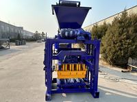Vente de la petite machine à fabriquer des briques QTJ4-35, avec un puissant moteur vibrant pour la production de briques