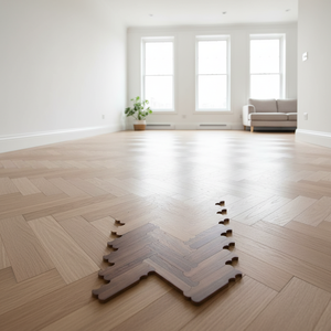 Деревянный пол цвета дымчатого дуба, новый стиль, водостойкий паркет из дуба, деревянное напольное покрытие - Product Image 4