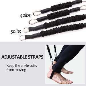 WellShow fasce di resistenza Set allenamento boxe <span class=keywords><strong>forza</strong></span> esplosiva fitness palestra crossfit cinghie per tute <span class=keywords><strong>forza</strong></span> del braccio - Product Image 4