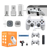 Nuevas ventas S40 Gaming Proyector Consola de videojuegos Proyector Mini Home Theater Android11 Wi-fi BT 10000 Juegos HY300 Proyector