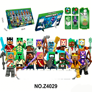 Juego de 12 Piezas de Ladrillos de Construcción, Figuras Clásicas con Armadura Completa y Kits de Armas, Juguete Creativo para el Desarrollo Cerebral para Niños y Niñas - Product Image 4