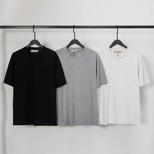 T-shirts pour hommes de qualité supérieure à prix d'usine, style streetwear ample, t-shirts extensibles surdimensionnés, essentiels de l'été - Product Image 2