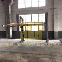 Ascenseur de voiture hydraulique à deux poteaux 2.3 T vitesse de levage rapide empileur de voiture à deux poteaux pour une utilisation en atelier et en garage privé