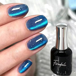 Esmalte de Uñas Magnético UV con Brillo Cristalizado y Efecto Ojo de Gato, Tendencia en Moda - Product Image 6