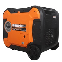 Nouvelle Génération Générateur Inverter Portable à Essence Genkins Power GK7000iS 6kW avec Démarrage à Distance, Démarrage Électrique, Multi-Tension 50/60Hz, 52kg