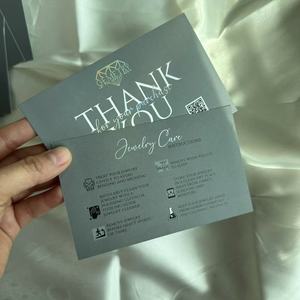 Tùy chỉnh thiết kế sóng Hội Đồng Quản trị tóc Cảm ơn bạn thẻ Boutique lời mời chào cho doanh nghiệp nhỏ - Product Image 5