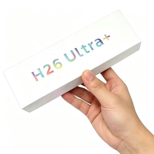 <span class=keywords><strong>Reloj</strong></span> Inteligente de la Serie Hello 11 Plum H26 Ultra <span class=keywords><strong>Plus</strong></span> H26 Pro + Actualizado con ChatGPT, Pantalla AMOLED Cuadrada, Carga Inalámbrica - Product Image 1