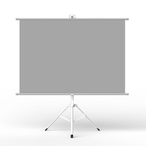 72インチ16:9モバイルポータブルアンチライトメタルフロアスタンド三脚プロジェクタースクリーンホームオフィスALRプロジェクションスクリーン - Product Image 6