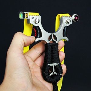 Tirachinas de Aleación con Mira Láser - Carga Rápida, Marco de Banda Plana, Portátil para Competición al Aire Libre (14+ Años) - Product Image 6