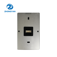 Lector de Códigos QR 3 en 1 Directo de Fábrica, Lector de Tarjetas con Contraseña, 13.56Mhz, IC, Escáner de Códigos QR, RS232, RS485, UART, Control de Acceso