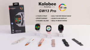 Reloj Inteligente GW13 PRO IP68 Resistente al Agua <span class=keywords><strong>para</strong></span> <span class=keywords><strong>Mujeres</strong></span> y Hombres, Monitorización de Salud, Pantalla TFT, Pulsera de Actividad, Llamadas, NFC, Superventas - Product Image 3