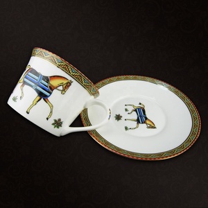 Porcellana cavallo reale tazza da tè e piattino tazze da <span class=keywords><strong>caffè</strong></span> in ceramica <span class=keywords><strong>set</strong></span> con il tuo logo - Product Image 3