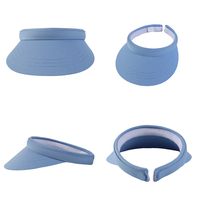 Casquette Pare-Soleil Unisexe Portable en Coton Multicolore à Clip, Anti-Transpiration, Creuse, Tendance, pour l'Été