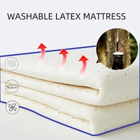 Thaïlande Matelas à ions négatifs organiques en latex Matelas en latex 100% naturel king size organique