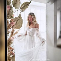 NDB10345 Robe Sexy de Luxe Colorée pour Femmes Robe en Tulle à Épaules Découpées