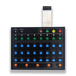 Clavier à membrane ultra-mince personnalisé avec panneau de commutation de boutons, longue durée de vie, <span class=keywords><strong>pour</strong></span> <span class=keywords><strong>application</strong></span> calculatrice, couleur et taille personnalisables - Product Image 4