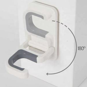 Crochet <span class=keywords><strong>à</strong></span> pince pour vadrouille Tenture murale Toilette sans poinçon Artefact puissant Crochet collant Boucle murale Rack de rangement Siège de carte - Product Image 2