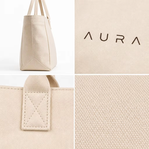 Bolsa de Lona <span class=keywords><strong>para</strong></span> la Playa con Diseño de Transferencia Térmica, Ecológica, <span class=keywords><strong>para</strong></span> Compras Diarias, Almacenamiento de Artículos de Oficina, Bolsa de Mano - Product Image 4