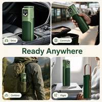 Stylo à insuline rechargeable pour diabétiques, refroidisseur de stylo à insuline, réfrigérateur portable isotherme pour médicaments, 10000 mAh, 960 ml, 3 modes de refroidissement