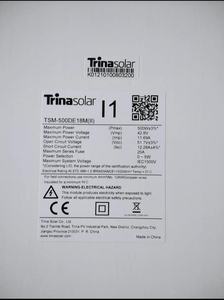 ขายร้อนและคุณภาพสูง Trina <span class=keywords><strong>TSM</strong></span>_<span class=keywords><strong>DE18M</strong></span>(II)_EN PERC 490W 495W 500W 505W 510W 515W ครึ่งเซลล์ 150 เซลล์แผงเซลล์แสงอาทิตย์ - Product Image 2