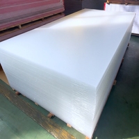 Plaques diffuseuses en acrylique coulé résistant aux UV, épaisseurs personnalisées 2mm 3mm 4mm 5mm, 4x8 pieds, pour signalétique