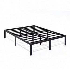 Minimalist Metal <b>Bed</b> Frame <b>Box</b> Spring Stable Design Bedroom Furniture - Product Image 1