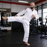 Gi BJJ yang Dapat Disesuaikan dengan Area Patch - Ideal untuk Tim, Dojo, dan Branding Pribadi dalam Seni Bela Diri