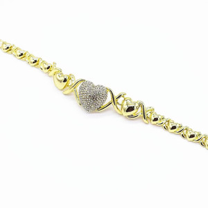 Vente en gros de bijoux classiques en alliage plaqué or 'I Love You' Embrasser et embrasser pour <span class=keywords><strong>la</strong></span> mariée pour les occasions d'anniversaire - Product Image 4