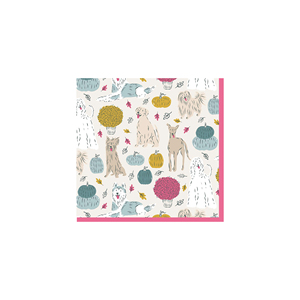 DAMAI - Juego de Vajilla Desechable con Diseño de Animales, Platos, Vasos y Servilletas de Papel para Fiestas Infantiles - Product Image 5