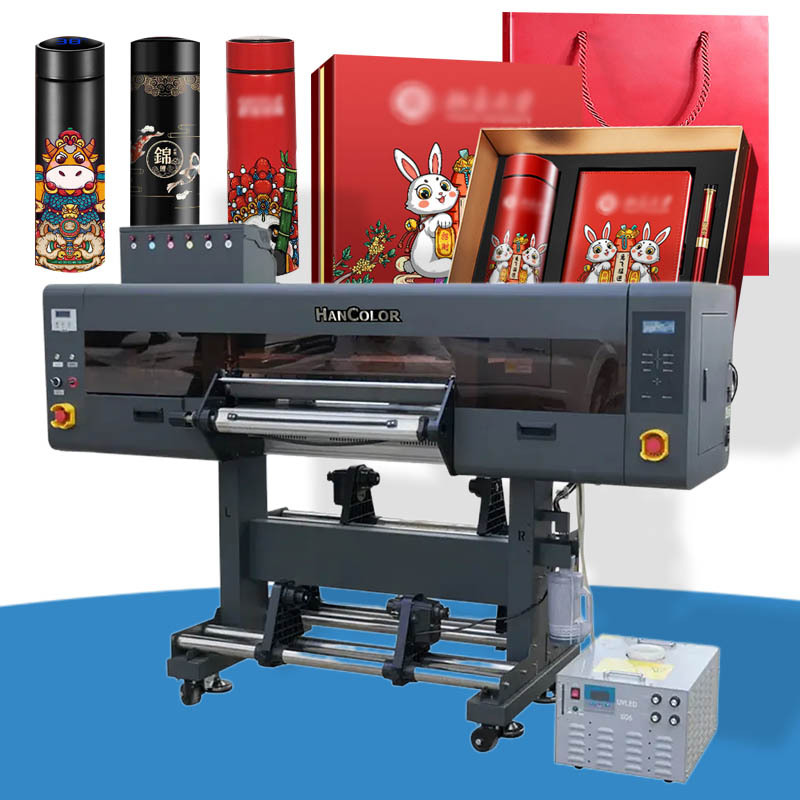 UV DTF Printer HC-600 - 60cm UV DTF printer with double station for efficient crystal label production
