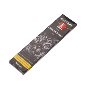 KALOUR 6 <span class=keywords><strong>matita</strong></span> professionale a carbone bianco <span class=keywords><strong>per</strong></span> schizzi e <span class=keywords><strong>disegno</strong></span> In scatola di latta e personalizzazione disponibili - Product Image 6