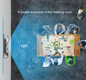 Joyusing-Cámara de conferencia VB500 4K EPTZ con zoom inteligente IA y seguimiento de altavoces para videollamada Zoom <span class=keywords><strong>Google</strong></span> Meeting - Product Image 6