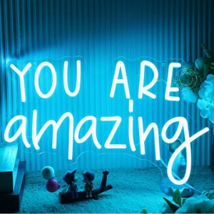 Lumières néon LED personnalisables en anglais, étanches, pour la publicité, les voitures, les anniversaires, les supermarchés, les magasins et autres lieux - Product Image 6