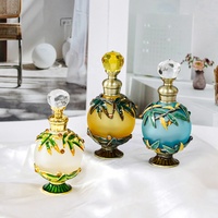 Botol Parfum Logam Bambu 25ml Berpatent, Botol Minyak Atsiri Kaca Isi Ulang, Pabrik Langsung # 81175