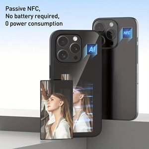 Commercio all'ingrosso caso Phonce Nfc Display per Smart Phone Case di alta qualità Anti caduta misure 2025 ultima custodia di animazione 3d Led